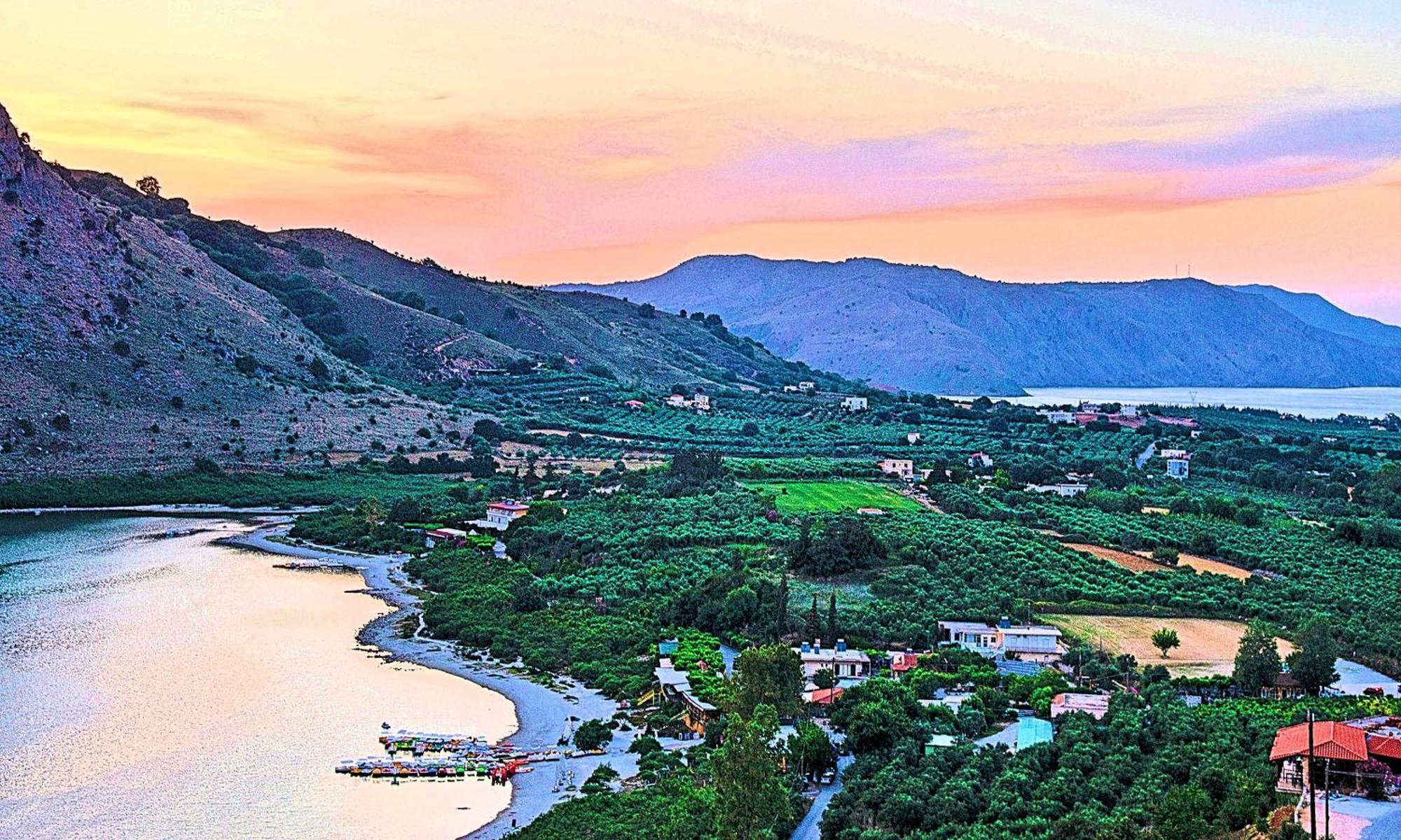 Dhimitroulianá Cretan Sunrise Villa Heated Pool מראה חיצוני תמונה