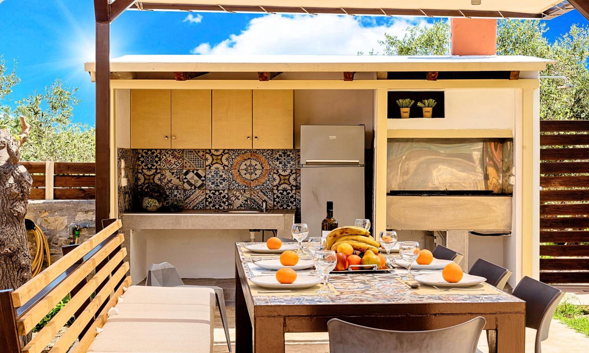 Dhimitroulianá Cretan Sunrise Villa Heated Pool מראה חיצוני תמונה